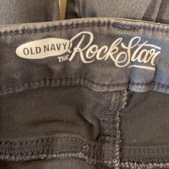 Old Navy Gray Ankle Zip Denim Blue Jeans 6 - Picture 5 of 7